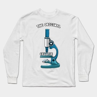 The Original Cellfie Microscope Long Sleeve T-Shirt